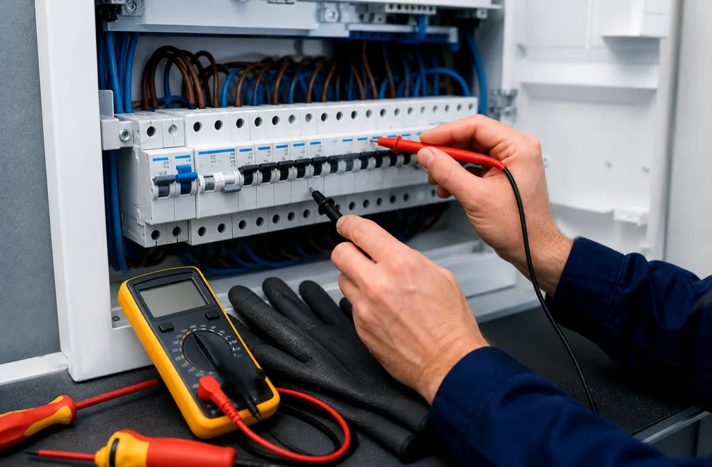 Electrician testing and preparation in Southfields