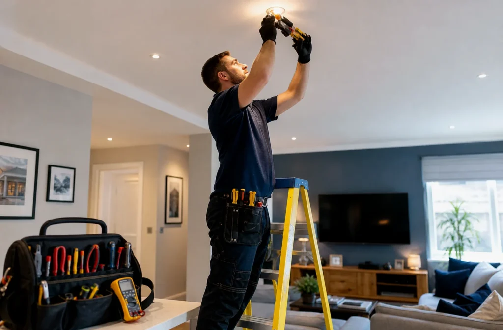 Electrical work in Ruislip properties