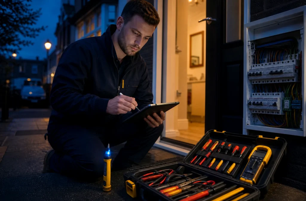 Gab Electrician callout support in Sidcup